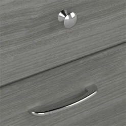 Cabot 72W Computer Desk With Hutch In Ash Gray - Engineered Wood -CYMAX Sales 2612181 3 L 2