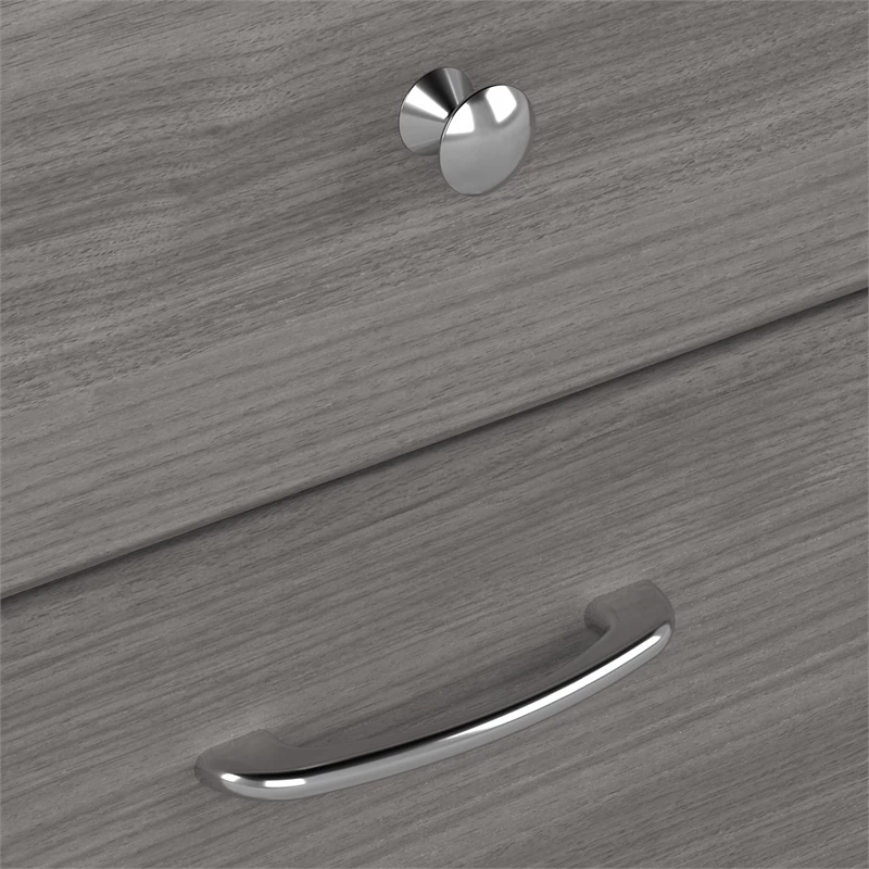 Cabot 72W Computer Desk With Hutch In Heather Gray - Engineered Wood 22 Cabot 72W Computer Desk With Hutch In Heather Gray - Engineered Wood - Image 20