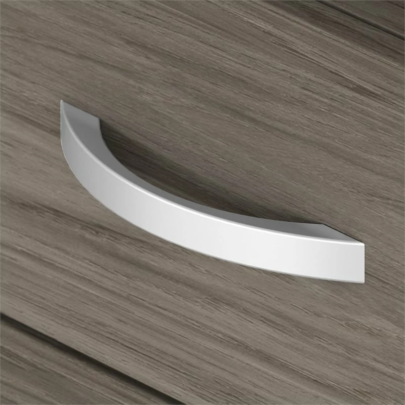 Studio C 60W Adjustable Standing Desk Set In Modern Hickory - Engineered Wood 22 Studio C 60W Adjustable Standing Desk Set In Modern Hickory - Engineered Wood - Image 20