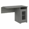 Cabot Desk Return With Storage In Modern Gray - Engineered Wood -CYMAX Sales 2612404 L 1
