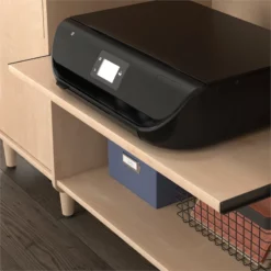 Clifford Place Engineered Wood Credenza In Natural Maple Finish -CYMAX Sales 2623120 6 L