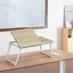 Homycasa Oak Beech Black MDF Computer Laptop -CYMAX Sales 2628369 10 L