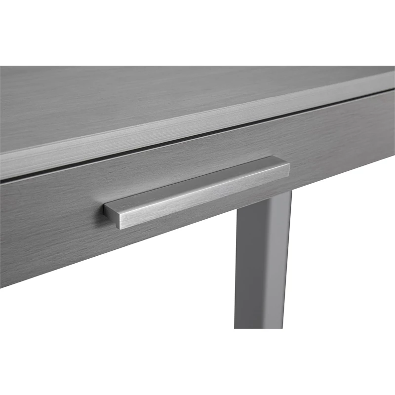 LIVILAND 47 In. Gray Adjustable Desk 6 LIVILAND 47 In. Gray Adjustable Desk - Image 4
