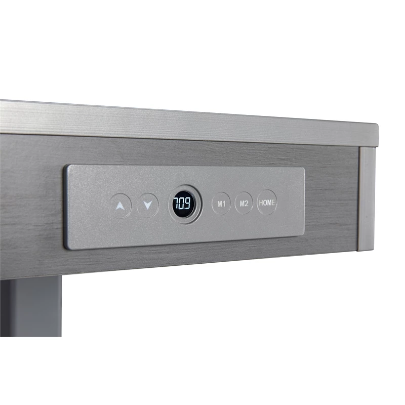 LIVILAND 47 In. Gray Adjustable Desk 8 LIVILAND 47 In. Gray Adjustable Desk - Image 6