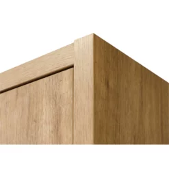 Contemporary Wood Laminate Office Desk Credenza Fully Assembled Light Brown 13 Contemporary Wood Laminate Office Desk Credenza Fully Assembled Light Brown -CYMAX Sales 2642280 2 L