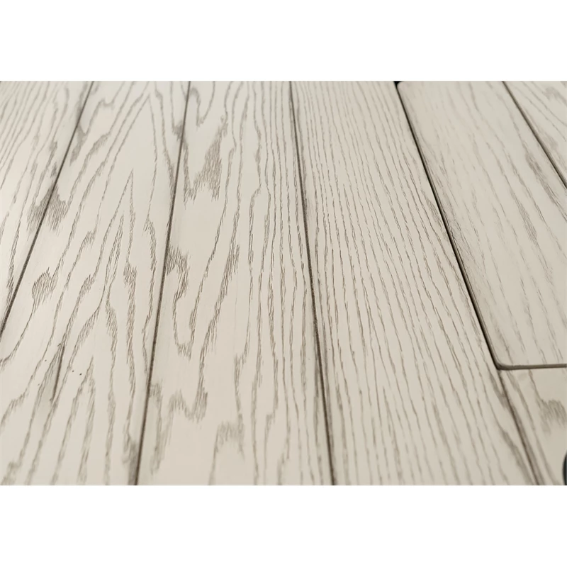 Rustic Wood Electronic Sit/Stand Desk Writing Table Office Storage White 9 Rustic Wood Electronic Sit/Stand Desk Writing Table Office Storage White - Image 7