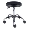 Pemberly Row Metal Faux Leather Adjustable Swivel Drafting Stool In Black 2 Pemberly Row Metal Faux Leather Adjustable Swivel Drafting Stool In Black -CYMAX Sales 2650408 2 L