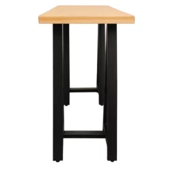 2-Piece Paolini Student Desk Set With Phil Gray Exposed Wood Frame Armchair -CYMAX Sales 2655036 6 L