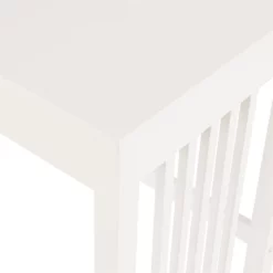 Sierra Writing Desk Engineered Wood In White Finish With Pull-Out Drawer -CYMAX Sales 2658573 8 L