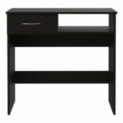 FM FURNITURE Plano Two Piece Home Office Set Black Engineered Wood -CYMAX Sales 2658729 1 L