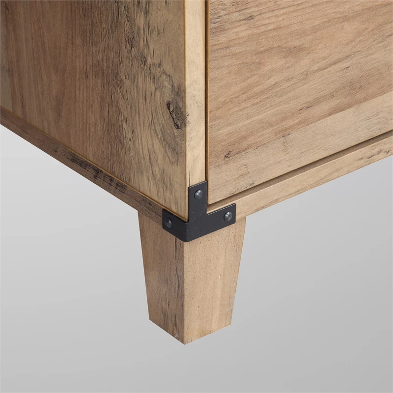 Saint Birch Cambridge Casual Farmhouse Rustic Oak Pedestal Desk 5 Saint Birch Cambridge Casual Farmhouse Rustic Oak Pedestal Desk - Image 3