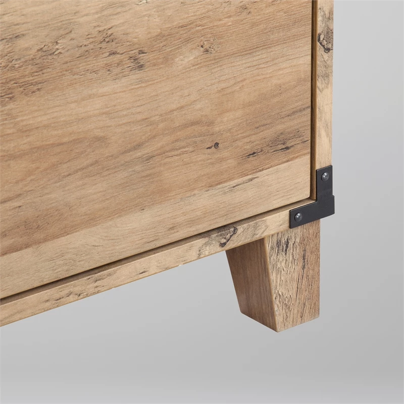 Saint Birch Cambridge Casual Farmhouse Rustic Oak Pedestal Desk 8 Saint Birch Cambridge Casual Farmhouse Rustic Oak Pedestal Desk - Image 6