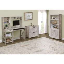 Saint Birch Honduras Washed Gray 47-inch Writing Desk -CYMAX Sales 2659256 1 L