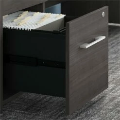 UrbanPro 72W L Shaped Desk With Drawers In Storm Gray - Engineered Wood 13 UrbanPro 72W L Shaped Desk With Drawers In Storm Gray - Engineered Wood -CYMAX Sales 2662480 4 L