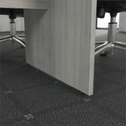 UrbanPro Conference Table With Wood Base In Platinum Gray - Engineered Wood 12 UrbanPro Conference Table With Wood Base In Platinum Gray - Engineered Wood -CYMAX Sales 2662492 3 L