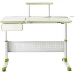 ApexDesk DX Series Children's Height Adjustable Chair With Study Desk In Green 16 ApexDesk DX Series Children's Height Adjustable Chair With Study Desk In Green -CYMAX Sales 2663593 3 L