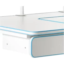 ApexDesk DX Series Children's Height Adjustable Chair With Study Desk In Blue -CYMAX Sales 2663594 4 L