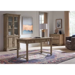 Traditional Wood Writing Desk Office Table Writing Table Light Brown 27 Traditional Wood Writing Desk Office Table Writing Table Light Brown -CYMAX Sales 2664469 12 L