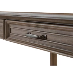 Traditional Wood Writing Desk Office Table Writing Table Light Brown 22 Traditional Wood Writing Desk Office Table Writing Table Light Brown -CYMAX Sales 2664469 7 L