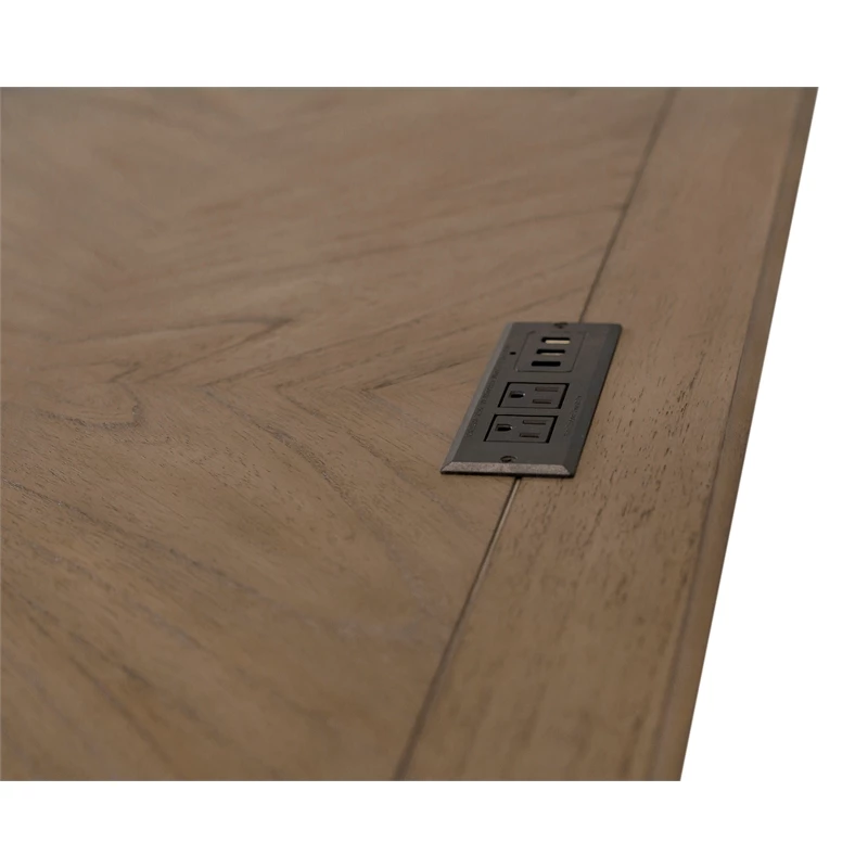 Traditional Wood Electronic Sit Stand Desk Standing Desk Light Brown 13 Traditional Wood Electronic Sit Stand Desk Standing Desk Light Brown - Image 11