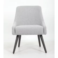 Boss Office Boyle Poly-Linen Weave Guest Chair With Metal Legs In Grey 9 Boss Office Boyle Poly-Linen Weave Guest Chair With Metal Legs In Grey -CYMAX Sales 2666042 3 L