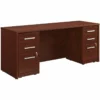 Urbanpro 72" X 24" Shell And Two 3-Drawers Mobile File Cabinet In Cherry 2 Urbanpro 72" X 24" Shell And Two 3-Drawers Mobile File Cabinet In Cherry -CYMAX Sales 2669673 L
