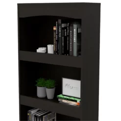 Home Square 2-Piece Set With Cabinet Bookcase And Desk With Hutch -CYMAX Sales 2669692 7 L