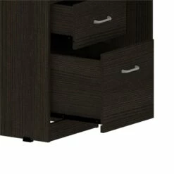 Home Square 2-Piece Set With Cabinet Bookcase And L-Shaped Desk -CYMAX Sales 2669693 18 L