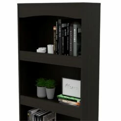 Home Square 2-Piece Set With Cabinet Bookcase And L-Shaped Desk -CYMAX Sales 2669693 7 L