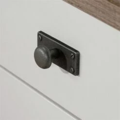 Sauder Cottage Road Engineered Wood L-Shaped Desk In White Finish -CYMAX Sales 2671347 10 L