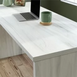 Sauder Select Engineered Wood Desk In Haze Acacia/Natural Finish 29 Sauder Select Engineered Wood Desk In Haze Acacia/Natural Finish -CYMAX Sales 2671351 11 L