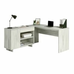 Sauder Select Engineered Wood Desk In Haze Acacia/Natural Finish 20 Sauder Select Engineered Wood Desk In Haze Acacia/Natural Finish -CYMAX Sales 2671351 2 L