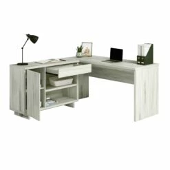 Sauder Select Engineered Wood Desk In Haze Acacia/Natural Finish 21 Sauder Select Engineered Wood Desk In Haze Acacia/Natural Finish -CYMAX Sales 2671351 3 L