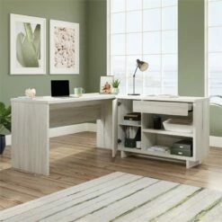 Sauder Select Engineered Wood Desk In Haze Acacia/Natural Finish 23 Sauder Select Engineered Wood Desk In Haze Acacia/Natural Finish -CYMAX Sales 2671351 5 L