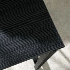 Sauder Foundry Road Engineered Wood/Metal 60x24 Table Desk In Carbon Oak 15 Sauder Foundry Road Engineered Wood/Metal 60x24 Table Desk In Carbon Oak -CYMAX Sales 2674459 4 L