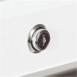 Home Square 2-Piece Set With Writing Desk And 4-Drawer Lateral File Cabinet 25 Home Square 2-Piece Set With Writing Desk And 4-Drawer Lateral File Cabinet -CYMAX Sales 2675608 10 L