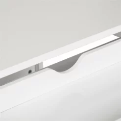 Home Square 2-Piece Set With Writing Desk And 4-Drawer Lateral File Cabinet 26 Home Square 2-Piece Set With Writing Desk And 4-Drawer Lateral File Cabinet -CYMAX Sales 2675608 11 L