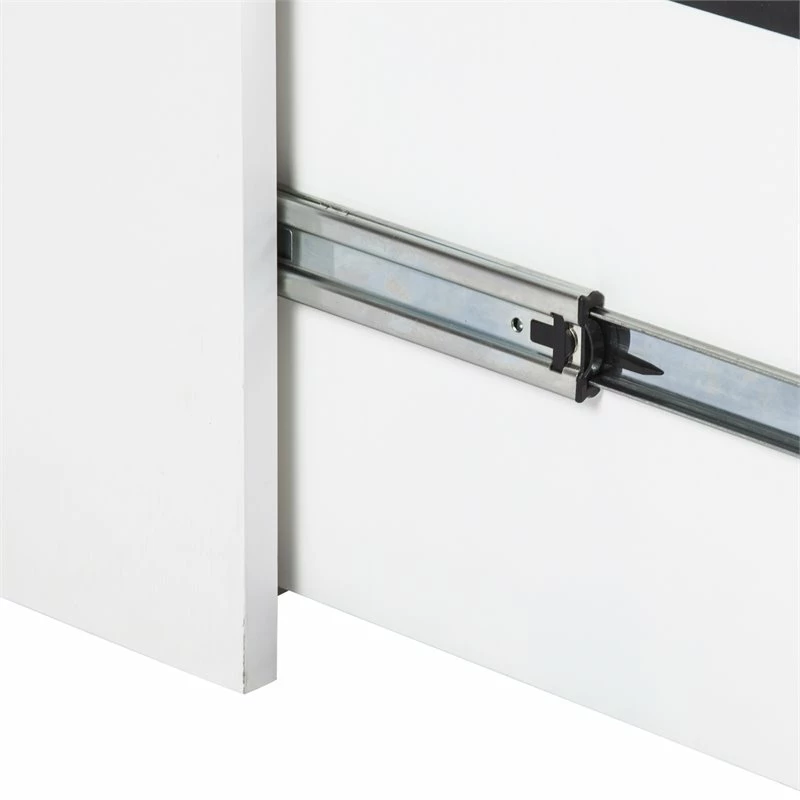 Home Square 2-Piece Set With Writing Desk And 4-Drawer Lateral File Cabinet 9 Home Square 2-Piece Set With Writing Desk And 4-Drawer Lateral File Cabinet - Image 7