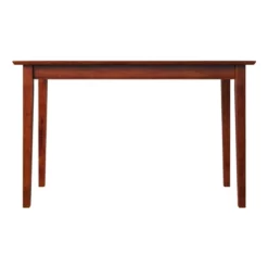 AFI Shaker 48" Solid Wood Writing Desk With USB Charger In Walnut -CYMAX Sales 2678824 5 L