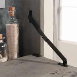 UrbanPro Engineered Wood Wall Mount Desk In Pearl Oak/Blaze Acacia -CYMAX Sales 2680624 11 L