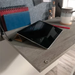 UrbanPro Engineered Wood Wall Mount Desk In Pearl Oak/Blaze Acacia -CYMAX Sales 2680624 12 L