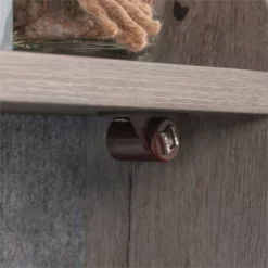 UrbanPro Engineered Wood Wall Mount Desk In Pearl Oak/Blaze Acacia -CYMAX Sales 2680624 13 L