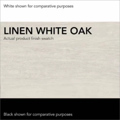 UrbanPro 2 Person Desk Set With File Cabinet In Linen White - Engineered Wood -CYMAX Sales 2685380 6 L