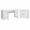 UrbanPro 54W Computer Desk With Storage And Lateral File Cabinet -CYMAX Sales 2685383 L