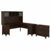 UrbanPro 72W L Shaped Desk With Hutch And File Cabinet In Mocha Cherry 1 UrbanPro 72W L Shaped Desk With Hutch And File Cabinet In Mocha Cherry -CYMAX Sales 2685406 L