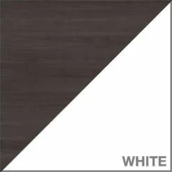 UrbanPro Sit To Stand L Desk Set With Bookcase In White/Gray - Engineered Wood -CYMAX Sales 2685411 6 L