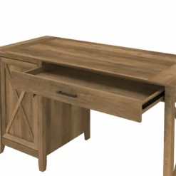 UrbanPro 54W Computer Desk With File Cabinet In Reclaimed Pine - Engineered Wood -CYMAX Sales 2685482 10 L