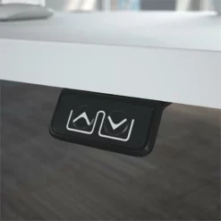 UrbanPro 60W Electric Height Adjustable Standing Desk In White - Engineered Wood 17 UrbanPro 60W Electric Height Adjustable Standing Desk In White - Engineered Wood -CYMAX Sales 2685484 5 L