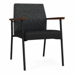 Lesro Mystic Metal/Polyurethane Reception Guest Chair In Black/Blue 25 Lesro Mystic Metal/Polyurethane Reception Guest Chair In Black/Blue -CYMAX Sales 2691828 L 1