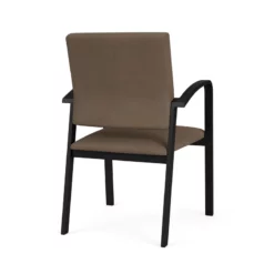 Lesro Newport 18.5" Polyurethane Waiting Reception Guest Chair In Black/Blue 36 Lesro Newport 18.5" Polyurethane Waiting Reception Guest Chair In Black/Blue -CYMAX Sales 2698655 2 L